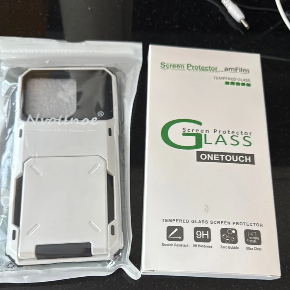 White Screen Protector for Cell Phones with Durable Design